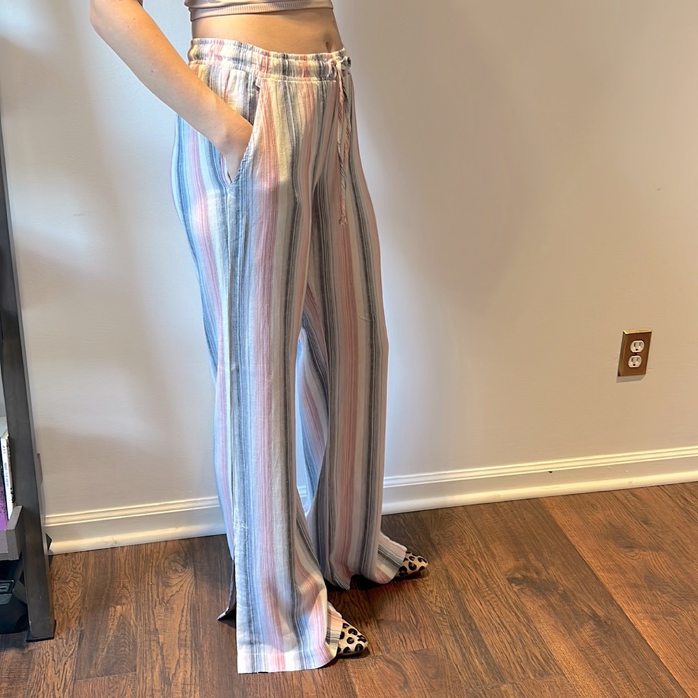 Bella Dahl Striped Linen Pant